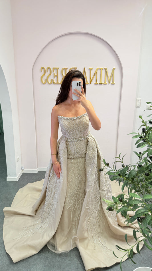 MinaBeige - Verlobungskleid